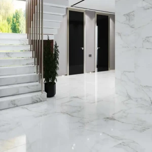 Глазурованный керамогранит Estima Роял RL01 80x80 см 1.28 м² неполированный цвет белый