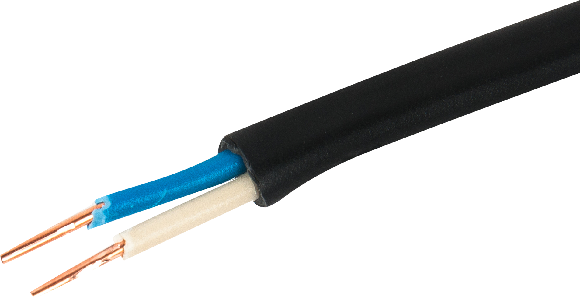 82259029 Кабель ВВГпнг(A) 2x1.5 мм 10 м ГОСТ цвет черный STLM-0023368 АЛЬФАКАБЕЛЬ