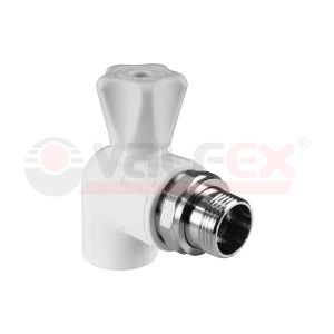 10148020Г Valfex Кран шаровой для радиатора угловой
