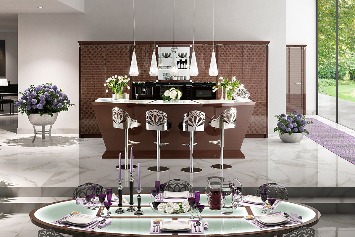 Кухня  TESSAROLO ALISIA 2 Deco - Вид №1