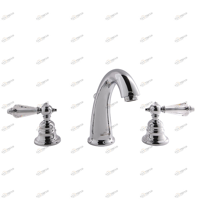 F5421C Смеситель для раковины на 3 отверстия FIMA CARLO FRATTINI Herend Chic 