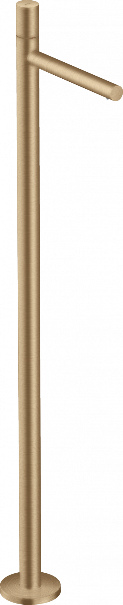 45037140 Смеситель для раковины, однорычажный, напольный, с нулевой ручкой, без сливного набора AXOR UNO