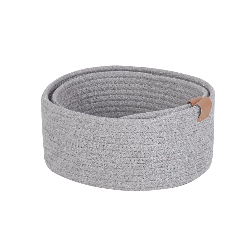 Набор корзин Sensea Magda 20x11.5x27 см цвет серый 2 шт STLM-2004154 - Вид №2