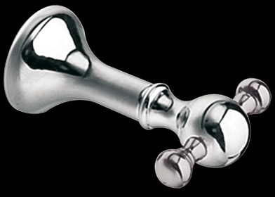 RE242 Крючок двойной bagno&associati REGENCY