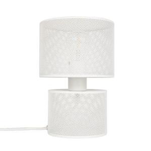 Лампа настольная Grid, белая