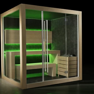 Финская баня угловая DREAM 200х192 см SN4