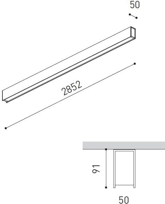 Arkoslight Алюминиевый светодиодный потолочный светильник Fifty surface sun-id-1435154 - Вид №8
