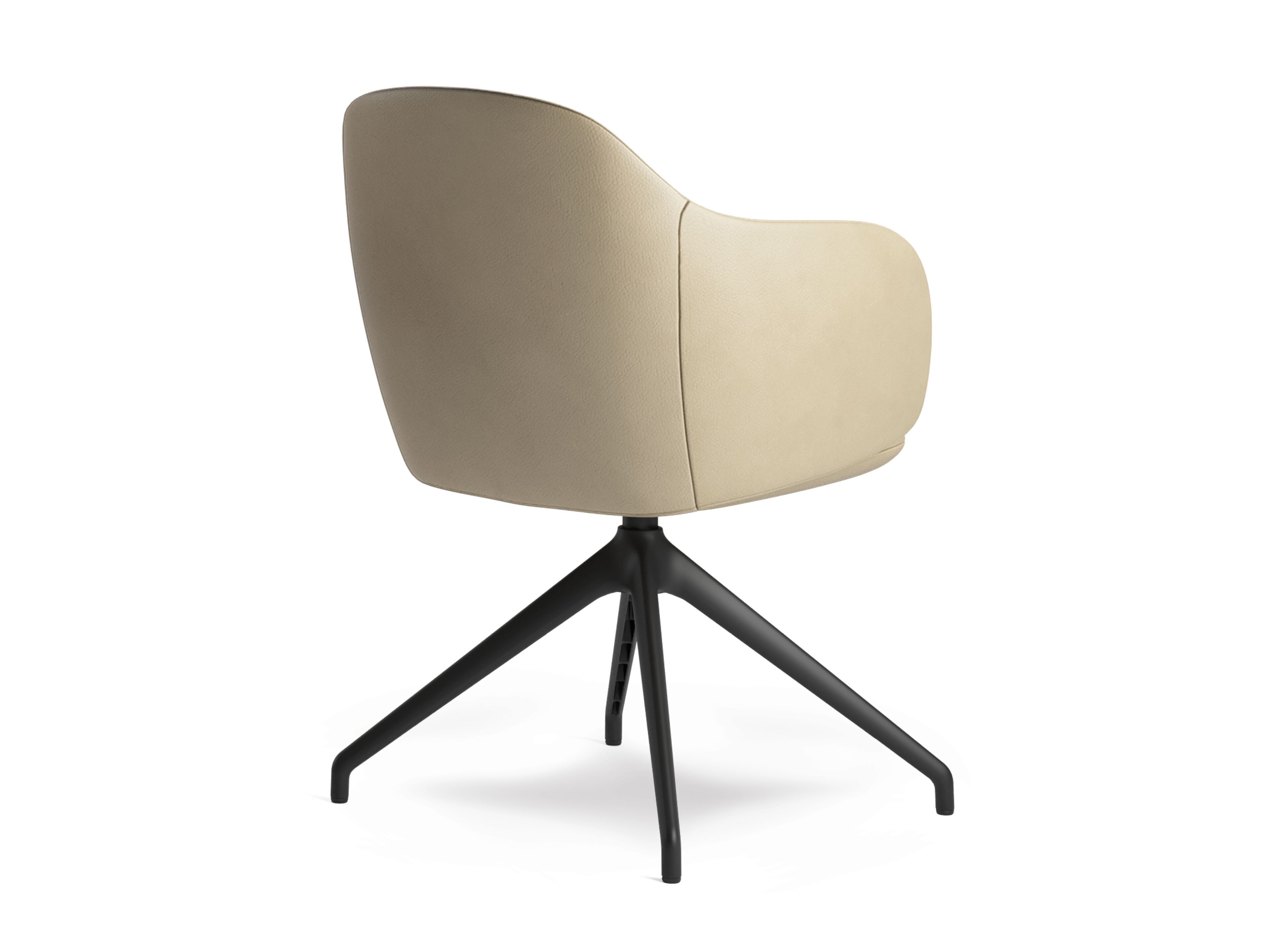 Кожаный стул с подлокотниками Innova Imbottiti Bloom ARCH-00122673