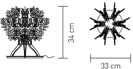 Slamp Настольная лампа Fiorella sun-id-1377021 - Вид №5