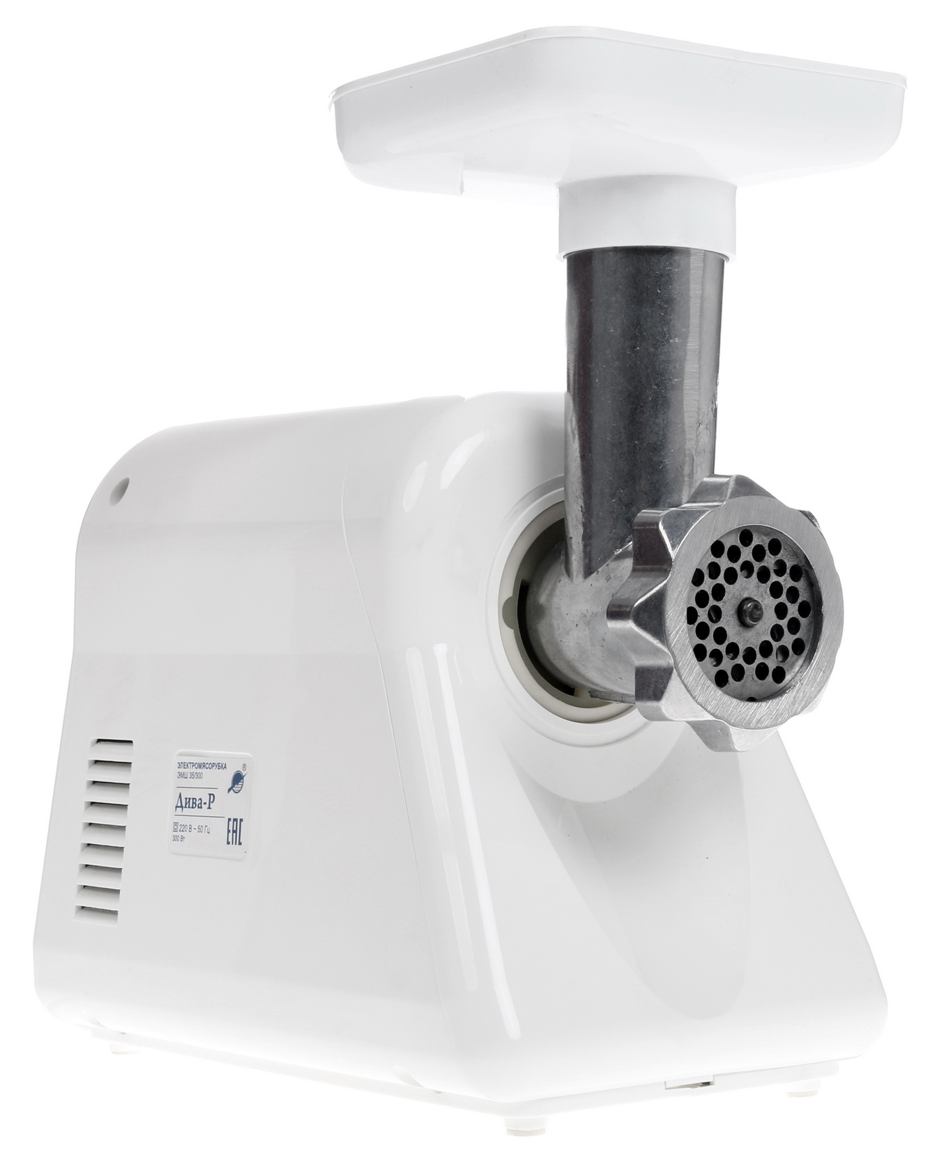 1112211 Мясорубка электрическая Ротор ДИВА-р ЭМШ 35/300-3 белый STDN-0040431