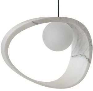 SAGEVAN MARMI Подвесной светильник из скульптурного мрамора Naturaluce