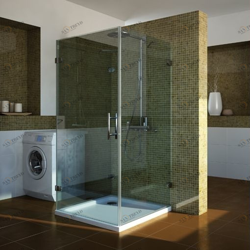 Душевая кабина 80x80 GK-003B стекло прозрачное GUTEWETTER LUX SQUARE 80X80GK003B