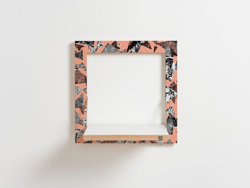 AMBIVALENZ Складная фанерная полка Fläpps shelf 40×40-1 Fl020043 - Вид №1