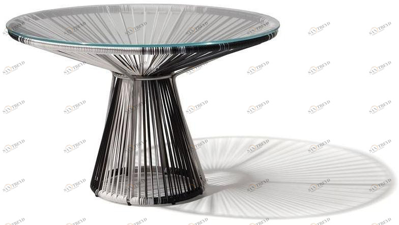 Круглый журнальный столик из пвх Cordula Santreyd sun-id-1482716