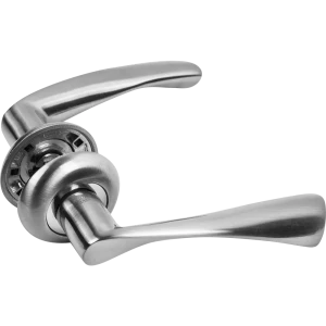 Дверные ручки Edson EDS-A123-01 без запирания ЦАМ гальваническое покрытие цвет матовый хром