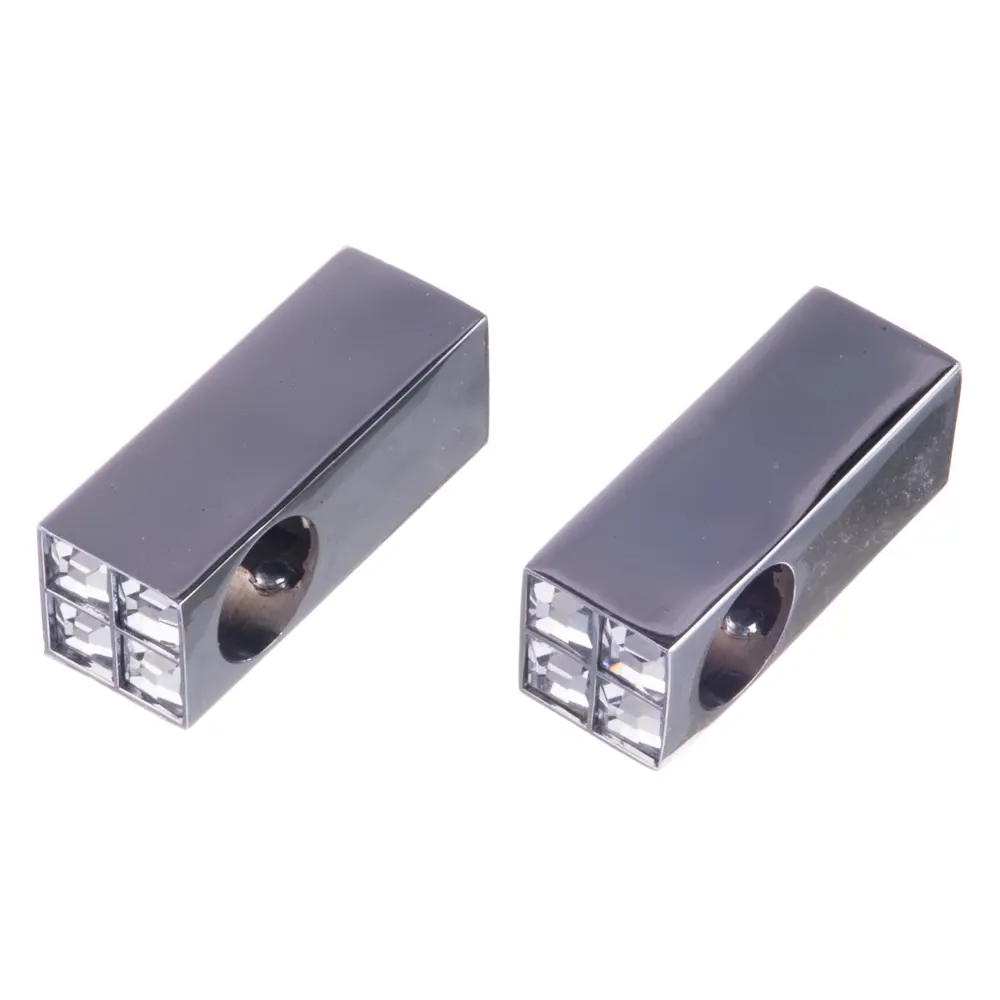 Комплект крепежей для рейлинга Delinia 120х90х50 мм цвет хром STLM-2073055