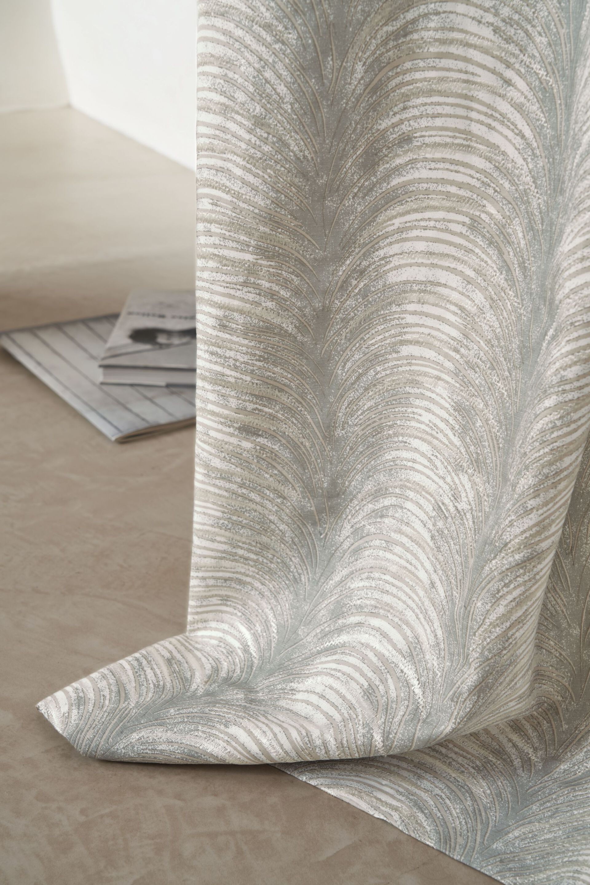 Атласная ткань для штор Casamance Salonga ARCH-00145788 - Вид №3