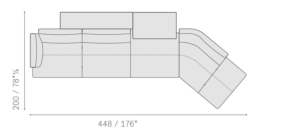 Ткань диван Poltrona Frau коллекция-диваны и кресла ARCH-00054952 - Вид №7
