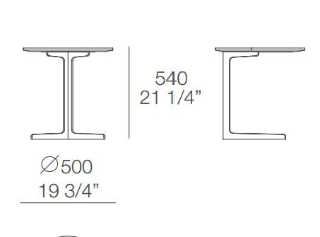 Журнальный столик из МДФ Poliform BABA ARCH-00136730 - Вид №2