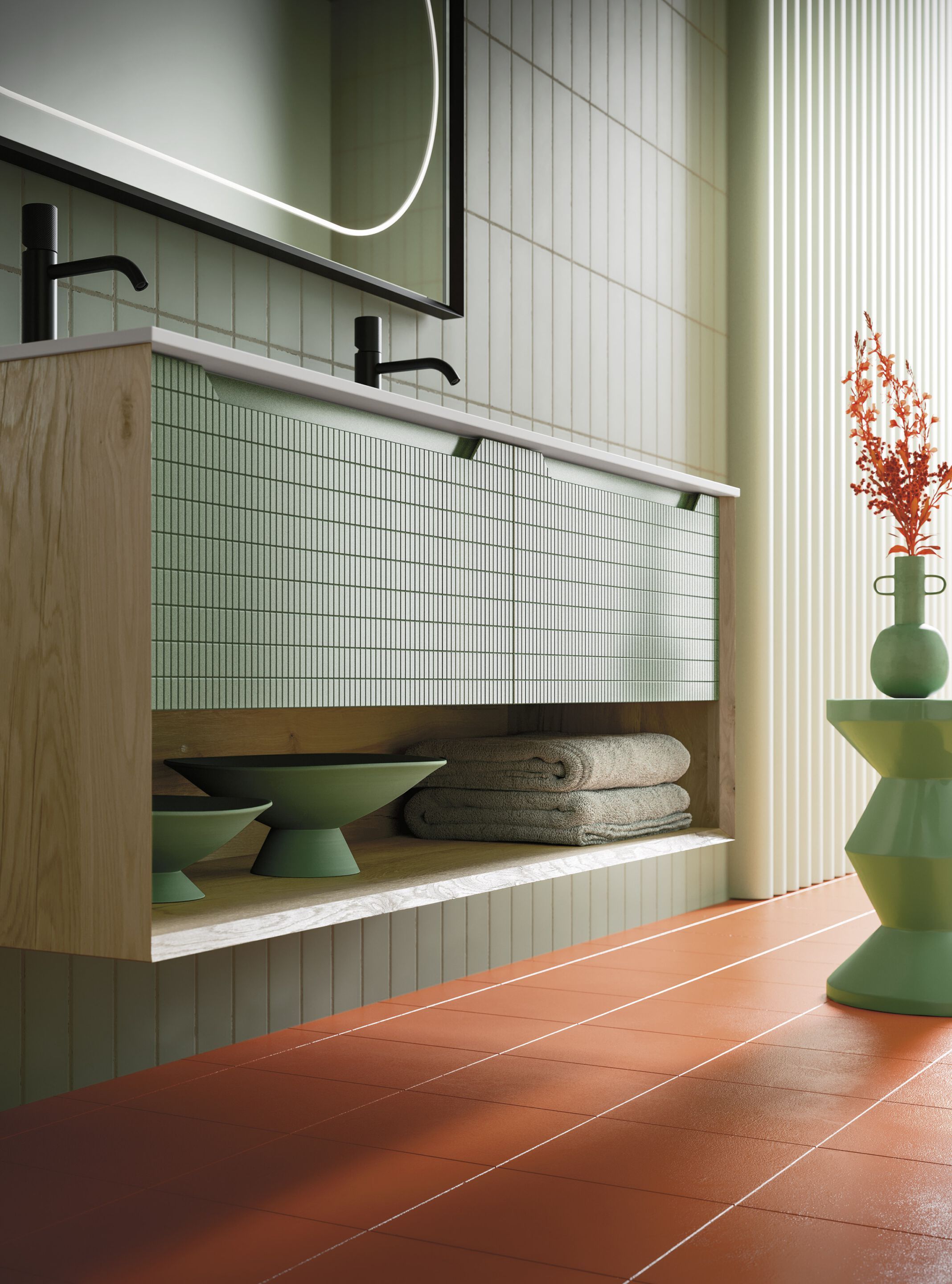 Полная мебель для ванной комнаты Arbi Arredobagno мастер ARCH-00146177 - Вид №1