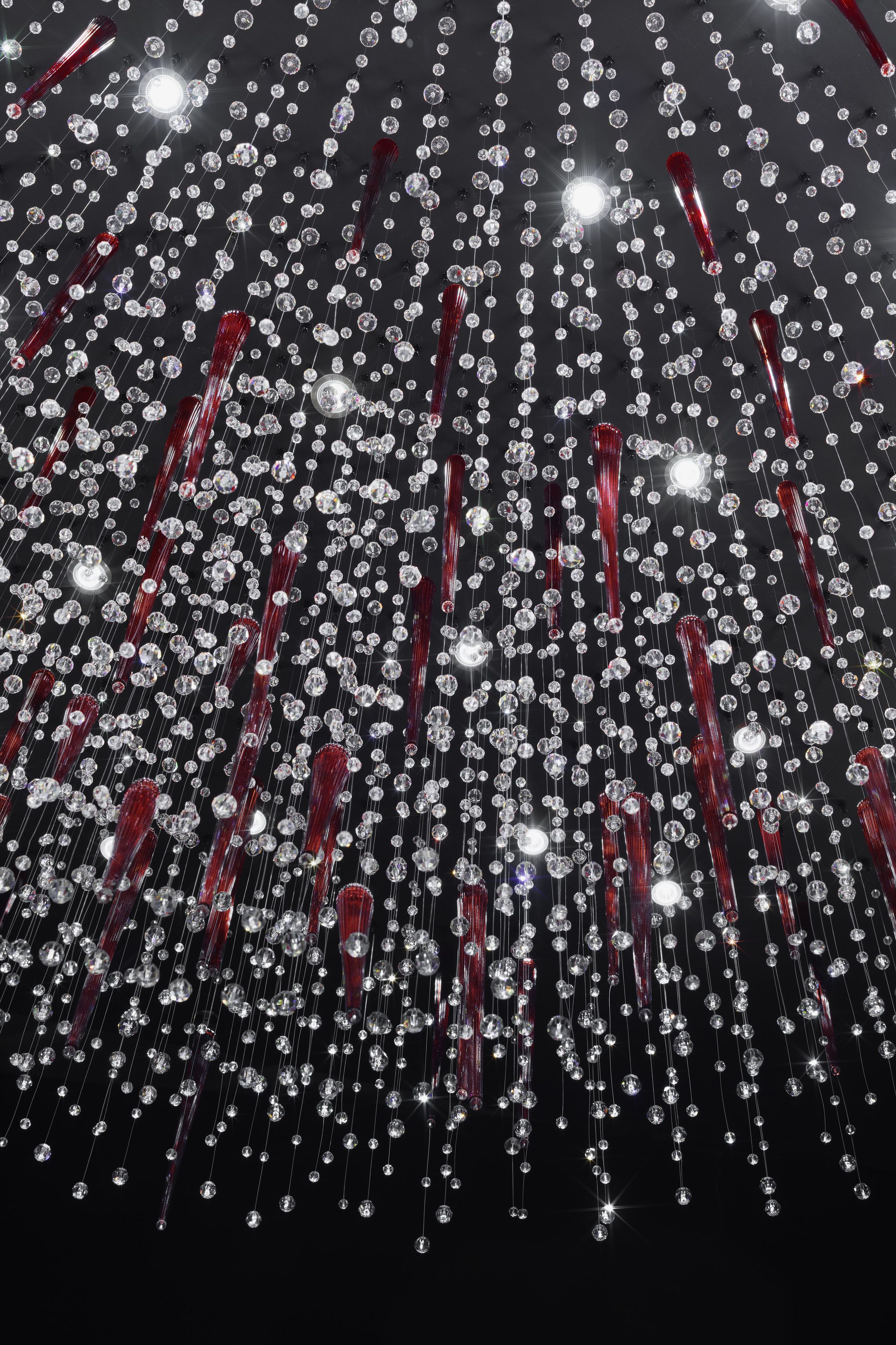 Кристалл светодиодный подвесной светильник Euroluce Lampadari отражения ARCH-00144211 - Вид №1