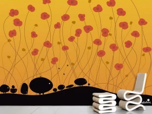 Moustache Обои на стену Domestic Ndl016