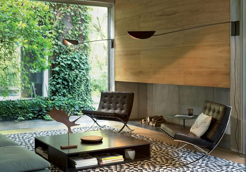 Oluce Бра из металла с фиксированным кронштейном Plume sun-id-1414104 - Вид №2