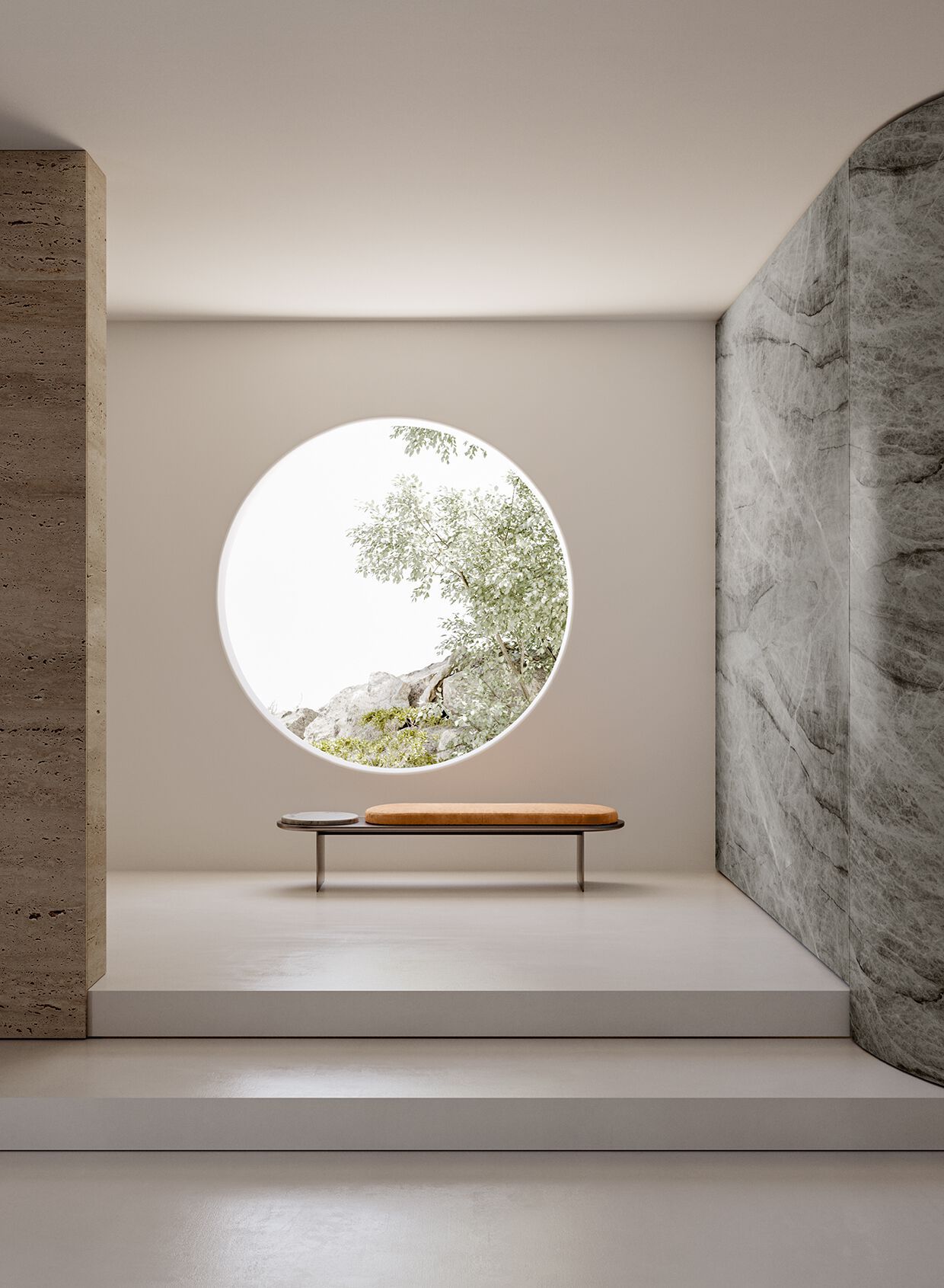 Металлическая скамья Gallotti&Radice Sensei ARCH-00015969 - Вид №6