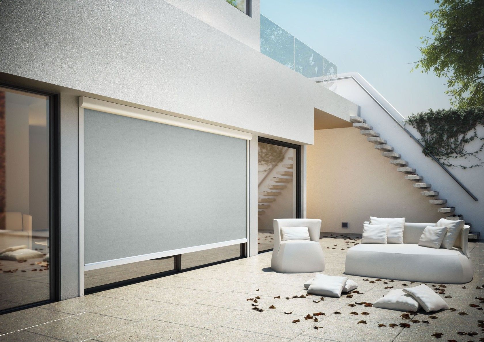 Тент с электроприводом KE Outdoor Design SCREENY ARCH-00081263 - Вид №1