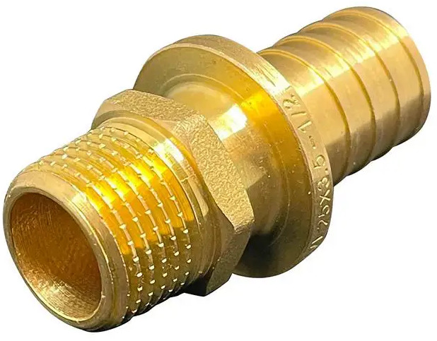 90575254 Переходник Ростерм 3/4"x25 мм НР латунь STLM-0290526