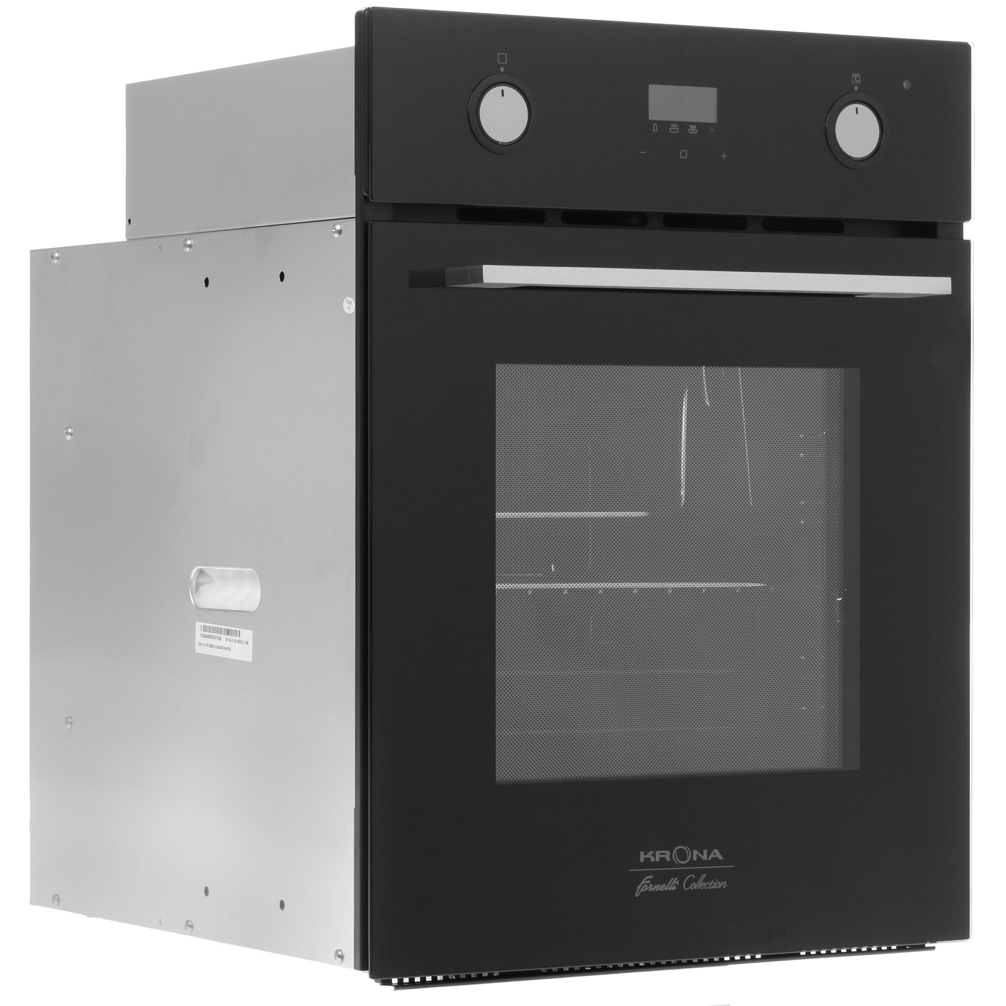 8161377 Электрический духовой шкаф KRONA Sonata 45 BL черный KRONA1 STDN-0095891 - Вид №1