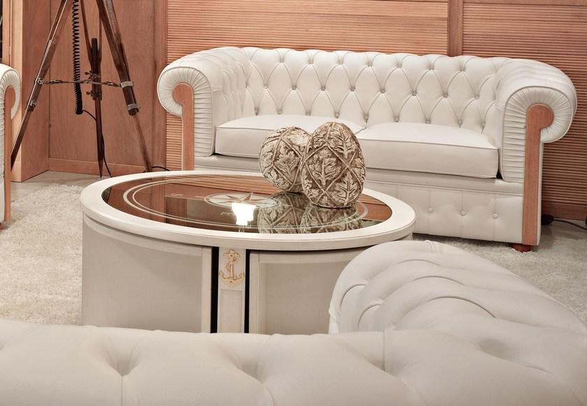 Caroti Низкий круглый журнальный столик sun-id-1485365 - Вид №1