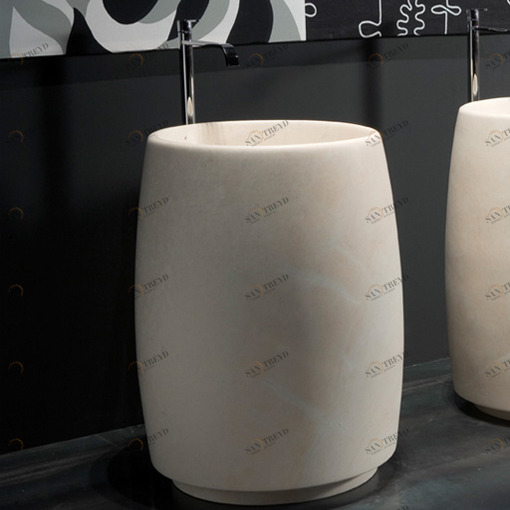 BARRELPS Накладная раковина на столешницу  круглая Antoniolupi 