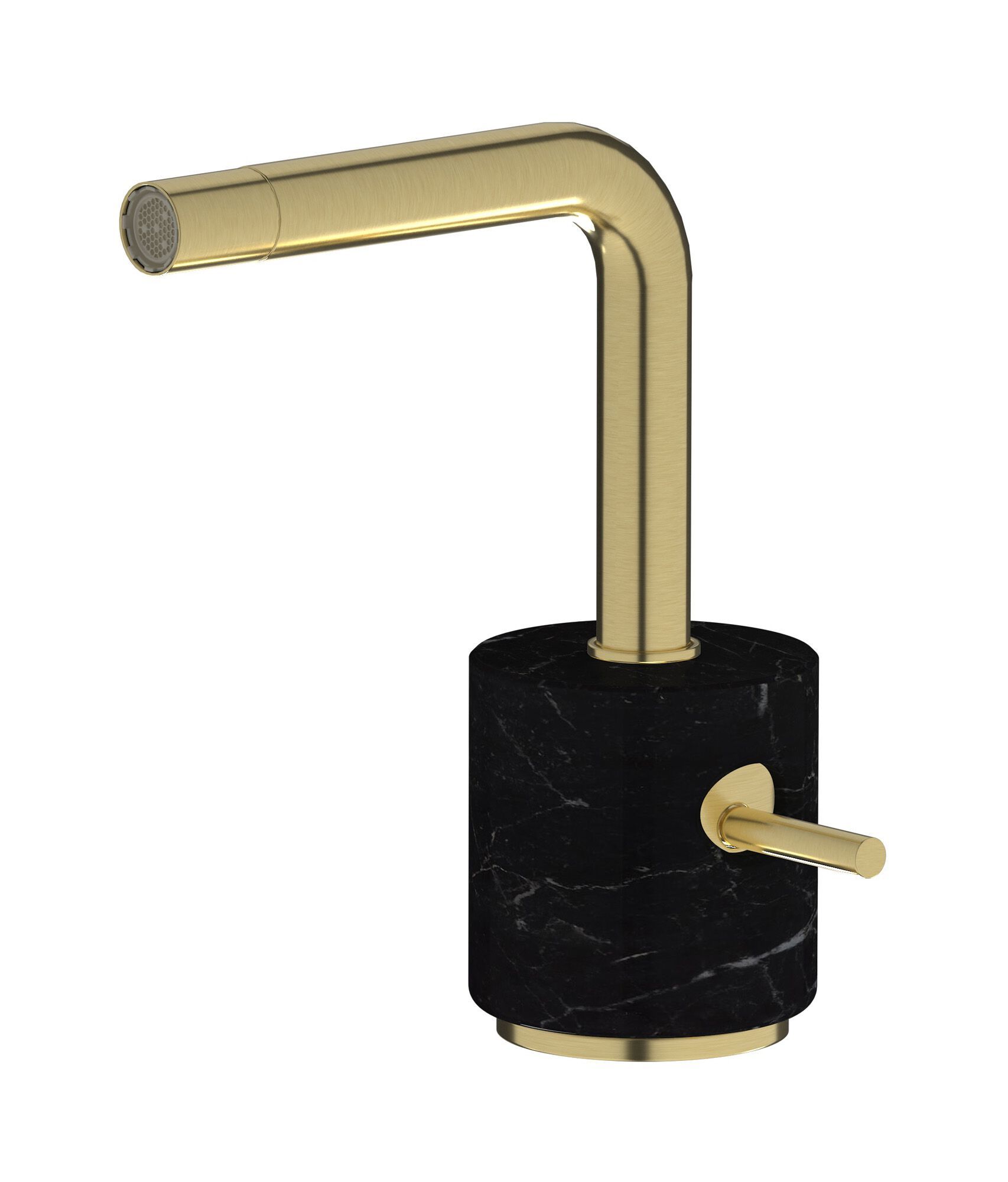 Смеситель для биде с одной ручкой из мрамора IB мрамор + мрамор Elle ARCH-00140636 - Вид №7