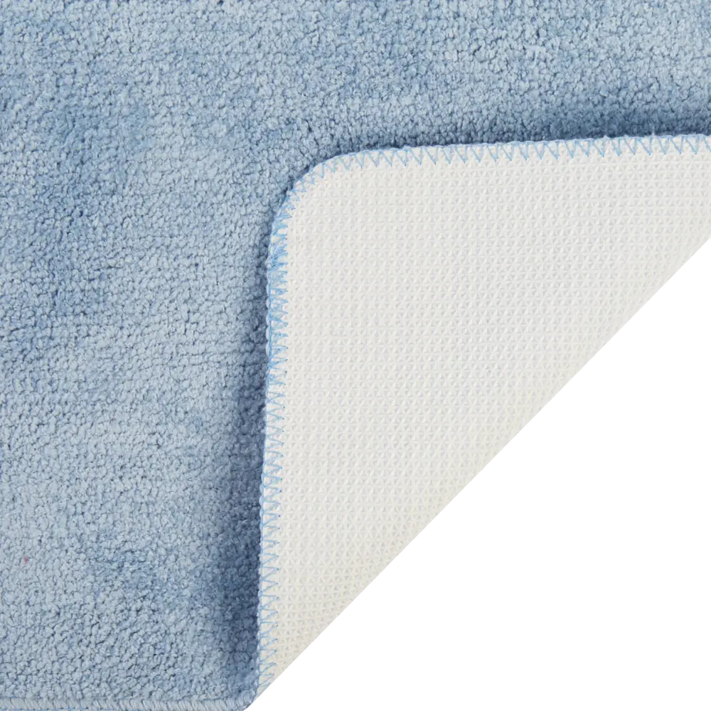 Набор ковриков для ванной комнаты Presto 45x70/45x45 см цвет светло-синий АКВАДЕКОР АТМ-1411 STLM-2044316 - Вид №2