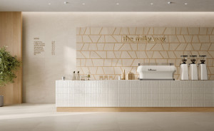 Пол / облицовка керамогранита с эффектом камня