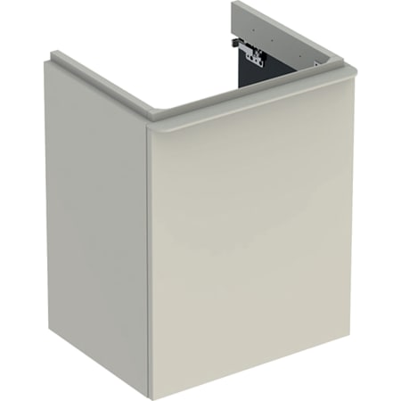500.363.00.1 Шкафчик для раковины Geberit Smyle Square, с одной дверцей Geberit  - Вид №11
