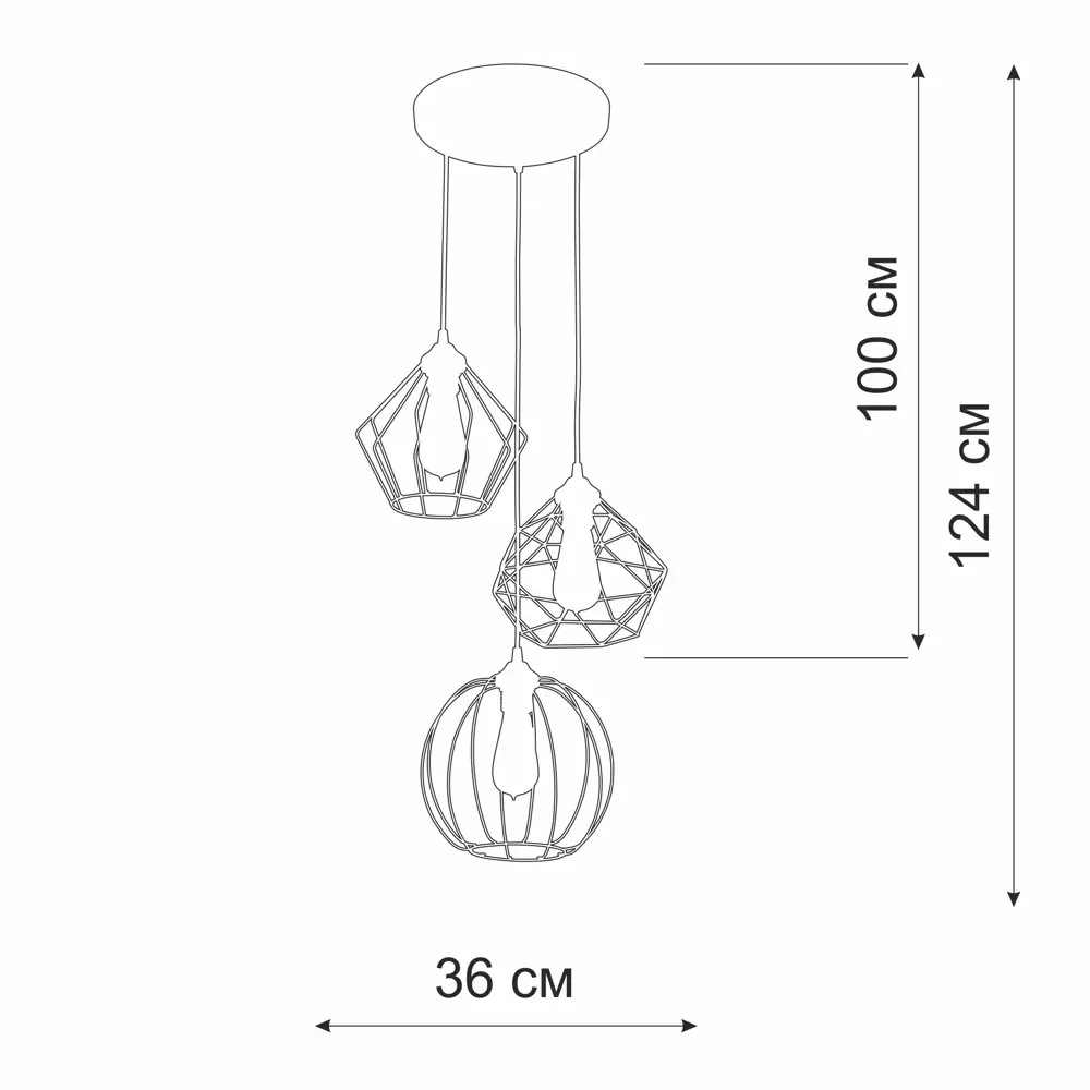 Vitaluce Вега — подвесной светильник для создания уютного освещения 82802881 STLM-0036175 - Вид №14