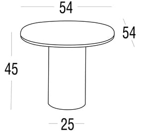 Квадратный садовый журнальный столик в HPL Roberti Armàn ARCH-00093450 - Вид №9