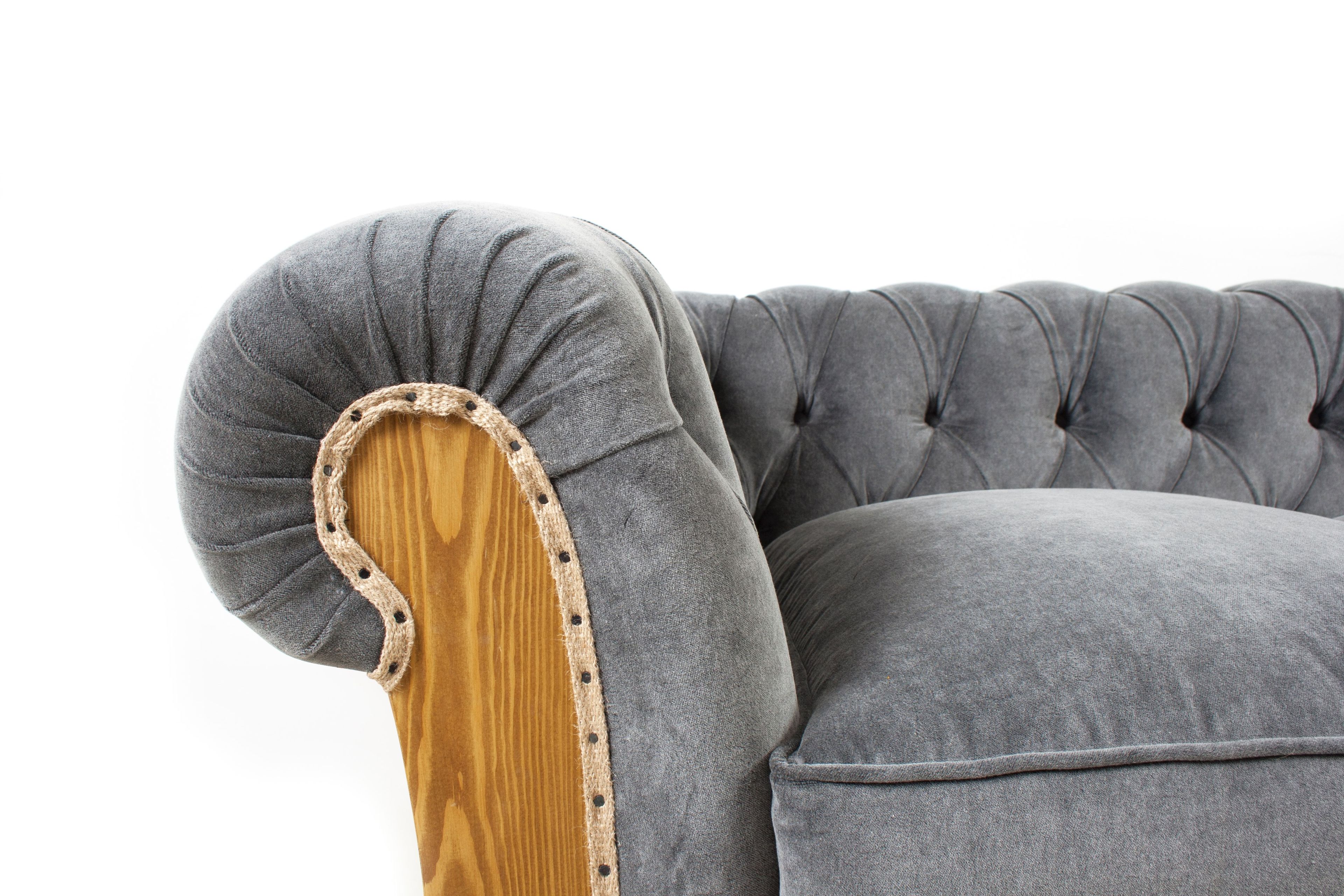 3-местный бархатный диван capitonné CREARTE COLLECTIONS Chesterfield Loor Essence ARCH-00095823 - Вид №19