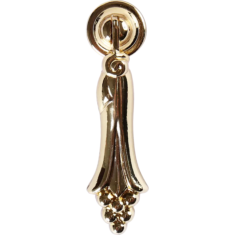 Мебельная ручка-капля золото LARVIJ STLM-2094441 - Вид №2