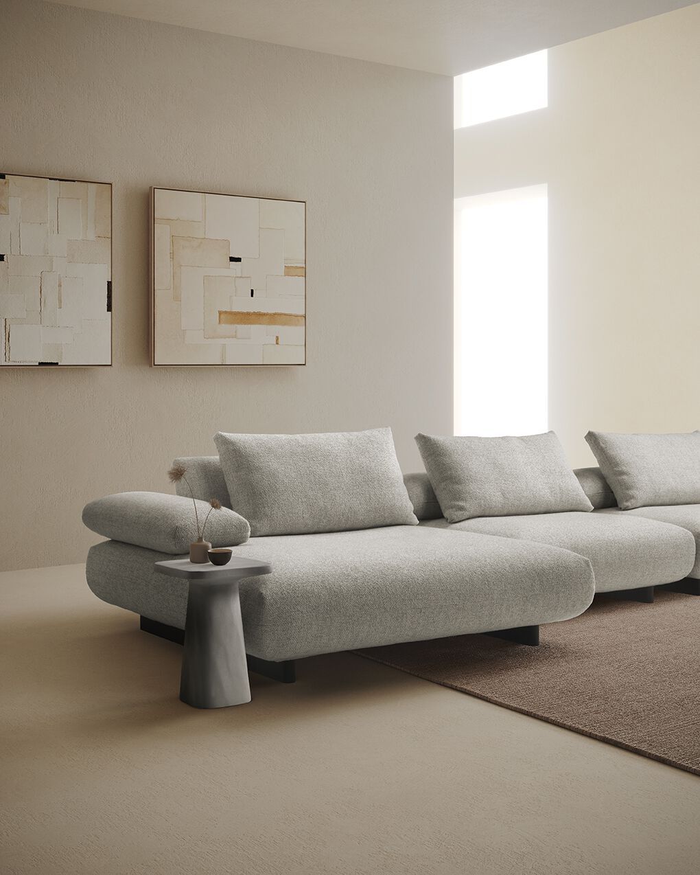 Модульный тканевый диван Marac SOVRAMONTE ARCH-00039596 - Вид №42