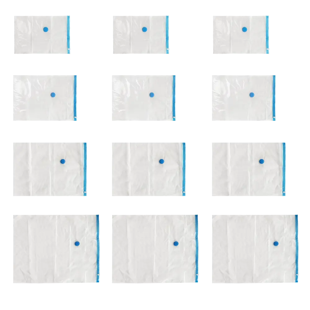 Вакуумные пакеты Konsensa для хранения вещей, 12 штук 89397857 STLM-1574660 - Вид №2