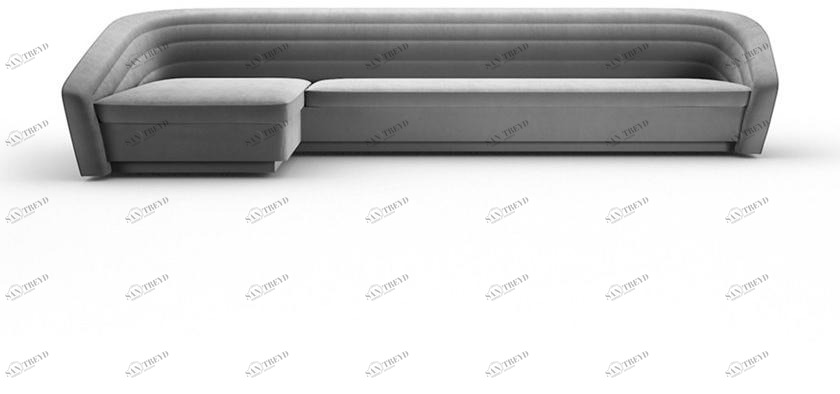 Reflex Диван из ткани с шезлонгом Pininfarina home design sun-id-1472790