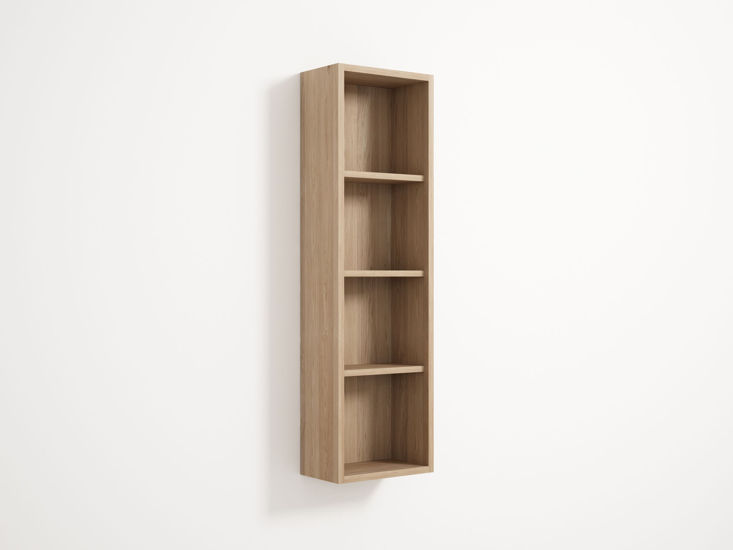 Деревянный навесной шкаф с полками KARPENTER Parker ARCH-00152850 - Вид №2