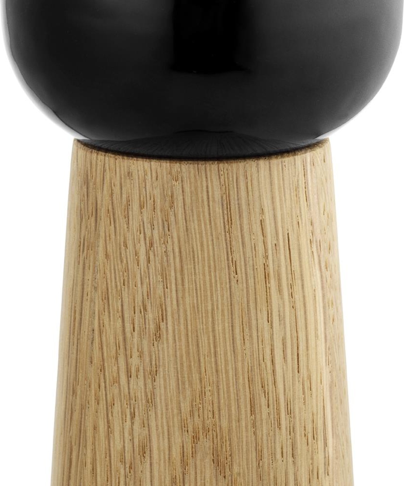 5001068 Barrel Pepper Mill Large Black Normann Copenhagen  - Вид №1