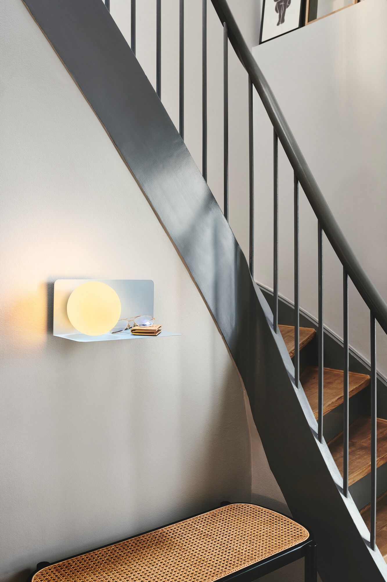 Настенный светильник с металлической и стеклянной полкой Nordlux LILIBETH ARCH-00013462 - Вид №5