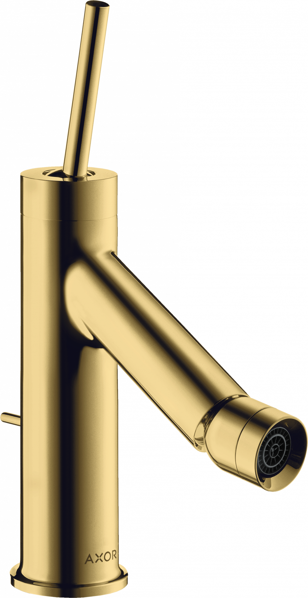 10211990 Смеситель для биде, однорычажный, со стержневой ручкой и сливным гарнитуром AXOR STARCK