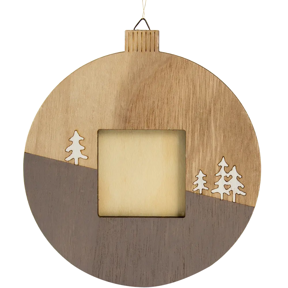 Украшение декоративное подвесное «Рамка», дерево Santreyd STLM-2121002 - Вид №1