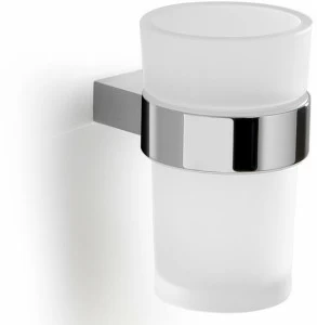 GEDY Настенный держатель зубных щеток из матового стекла Canarie A210